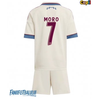 Ajax Raul Moro #7 Echipament de Fotbal Replică 2025-26 Copii Treilea (+ Șorturi)